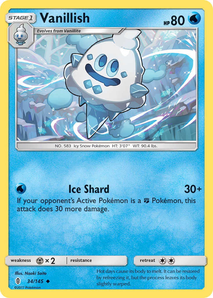 Guardians Rising Vanillish #34/145